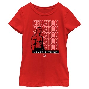 Girl's WWE John Cena Cenation T-Shirt - 1 of 4