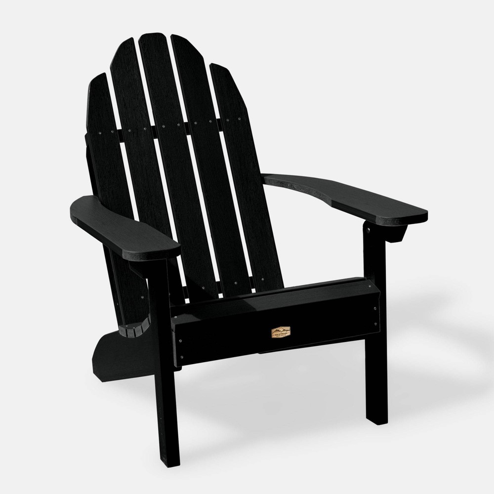 Photos - Garden Furniture Mountain Bluff Essential Patio Adirondack Chair Abyss - Elk Outdoors: Weat