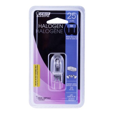 Feit Electric 25 W JCD Specialty Halogen Bulb 800 lm White 1 pk