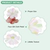 Unique Bargains Silk Fake Plum Blossom Artificial Flower Heads - 2 of 4