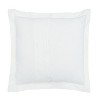 Heirloom 100% Cotton Ultra-Soft Chenille Tufted Lightweight Medallion Design Pillow Sham, All-Season, Machine Washable - 3 of 3