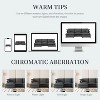 3PC Sofa Set, Modular Chenille Upholstered Sectional Sofa, 3 Seater Sofa with Armchair & Movable Ottoman, 5 Seat Indoor Furniture Set - ModernLuxe - 3 of 4