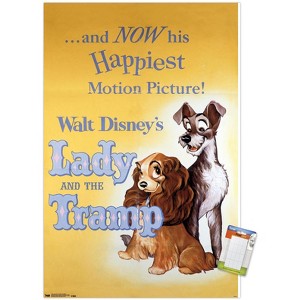 Trends International Disney Lady and The Tramp - One Sheet Unframed Wall Poster Prints - 1 of 4