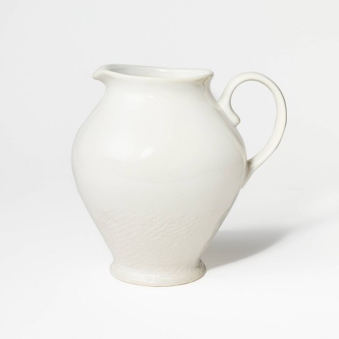2.5L Porcelain Pitcher White - Threshold™