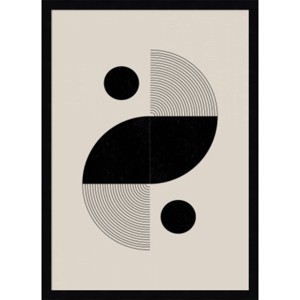 18" x 25" Bab No 3 by The Miuus Studio Wood Framed Wall Art Print - Amanti Art: Modern Acrylic Lithograph, Vertical Layout - 1 of 4