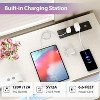 Acekool Modern 6-Drawer Dresser with LED Lights & Charging Station – Storage Organizer for Bedroom & Living Room - 4 of 4