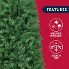 Joyfy 6FT Pre-Lit Artificial Christmas Tree, Hinged Pine Tree ,320 LED Warm White Lights, 10 Lighting Modes, 859 PVC Branch for Holiday Home Decor - 2 of 4
