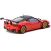 Ferrari 458 Italia GT3 Red with Black Top "Road64" Series 1/64 Diecast Model Car by Tarmac Works - 3 of 4