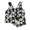 bar III Womens Asymmetrical Floral Knit Blouse - 2 of 2