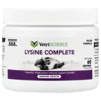 Vetriscience Lysine Complete, Feline Formula, 2.75 oz (78 g)