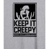 Women's - Are You Afraid of the Dark - Keep It Creepy Oversized Graphic T-Shirt - 2 of 4