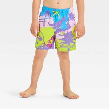 Toddler Boys' Jurassic Park Swim Shorts