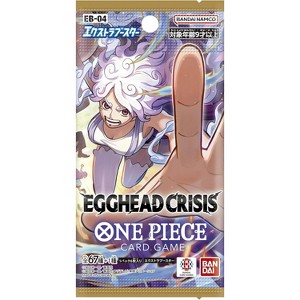EGGHEAD CRISIS 神の島の冒険 蒼海の七傑 バラ54パック Bandai One Piece Card Game Egghead Crisis EB-04 Extra Booster Pack