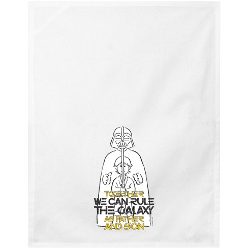 Star Wars Vader Yoda Personalized Kitchen Towels 2 piece Set