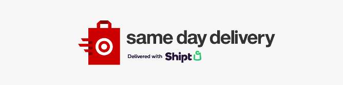 Same Day Delivery 
Delivered by Shipt