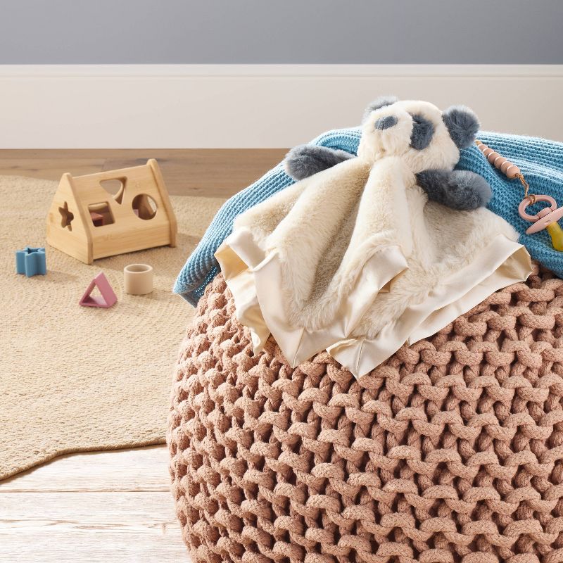 Small Security Blanket Crib Toy - Panda - Cloud Island&#8482;, 3 of 5