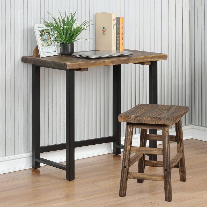 Pomona Metal and Solid Wood Desk - Alaterre Furniture, 4 of 11