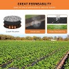 6oz Geotextile Fabric 6ft x 100ft - Heavy Duty PP Non-Woven Landscape Weed Barrier with 350N Tensile Strength & 440N Load Capacity for French Drains - 3 of 4