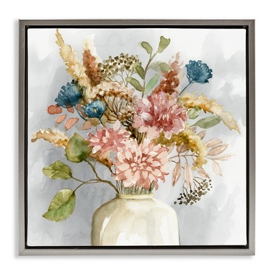 Stupell Industries Wildflower Watercolor Bouquet, 18" x 18"