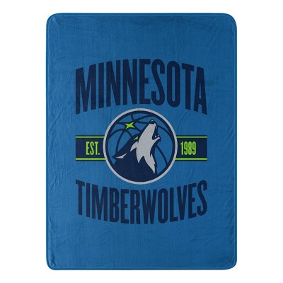 NBA Minnesota Timberwolves Micro Throw Blanket