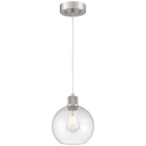 Access Lighting Port Nine 1 - Light Pendant in  Brushed Steel - 1 of 1