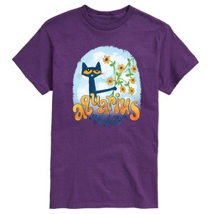 Men's - Pete the Cat - Aquarius Short Sleeve Graphic T-Shirt - 1 of 4