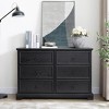 Bella Depot Farmhouse Double Dresser Chest of 6 Drawers - 2 of 4