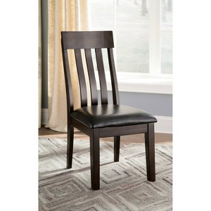 Set of 2 Haddigan Dining Upholstered Side Chair Brown - Signature Design by Ashley - 1 of 4