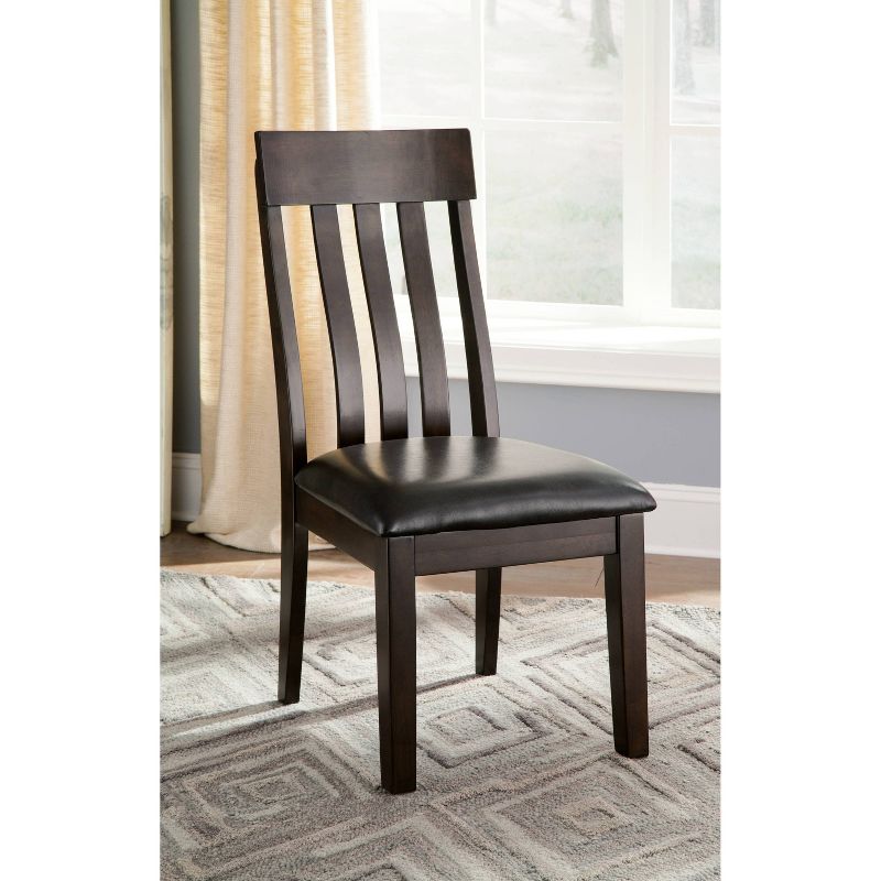 Set of 2 Haddigan Dining Upholstered Side Chair Brown - Signature Design by Ashley, 3 of 12