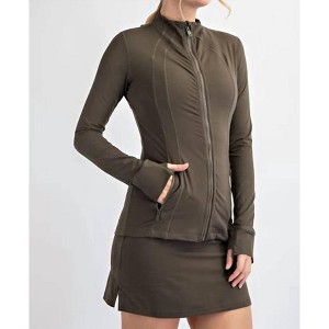 Women's Athleisure Zipper Jacket - RAE MODE - 1 of 1