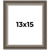 PosterPalooza | Weathered Black Picture Frame - UV Acrylic, Foam Board Backing, Hanging Hardware - 2 of 4