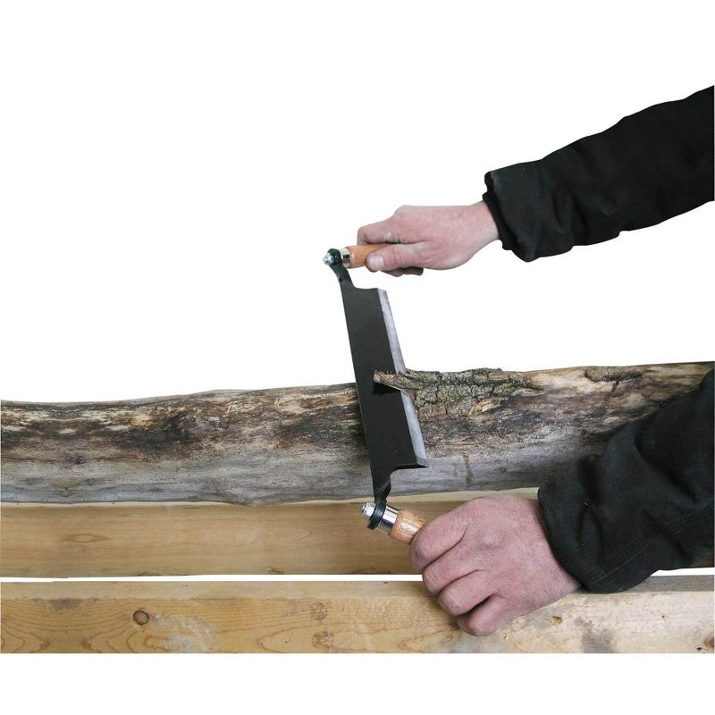 Timber Tuff 8" Straight Wood Blade Draw Shave Knife Woodworking Tool, TMB-08DS, 2 of 6