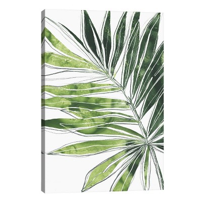 18" x 12" x 0.75" Expressive Palm Iv by June Erica Vess Unframed Wall Canvas - iCanvas