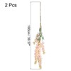 Unique Bargains Fake Hanging Vine Silk Flower Artificial Garland for Home Garden - 2 of 4