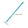 Allegra K Men's Knit Self-Tied Solid Color Skinny Square Tipping Ties - 3 of 4