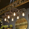 Warehouse Of Tiffany 10"x10"x10" 6-Light Nathaniel Chandelier Black: Modern Metal Ceiling Fixture, ETL Listed - 2 of 2