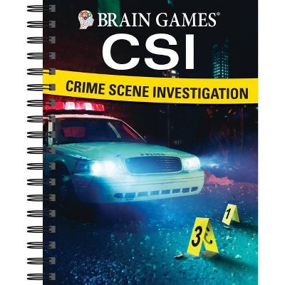 Brain Games - Crime Scene Investigation (Csi) Puzzles #2, 2 - by  Publications International Ltd & Brain Games (Spiral Bound)