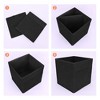 REGALWOVEN Fabric Reinforced Storage Bin for Organizing Clothes Books 2 Pcs - 3 of 4