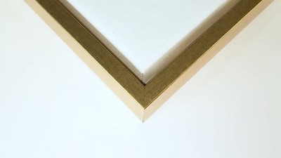 Green Shamrock Lithograph on Canvas with Wooden Frame, 16 x 16 inches