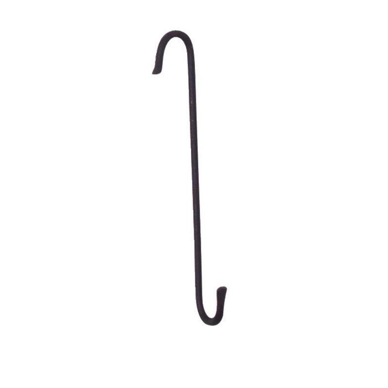 Panacea Black Wrought Iron 8 in. H Extension Double J Plant Hook 1 pk, 1 of 2