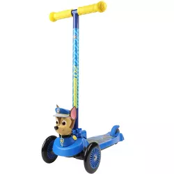 Paw Patrol Chase 3D Scooter with 3 Wheels, Tilt and Turn