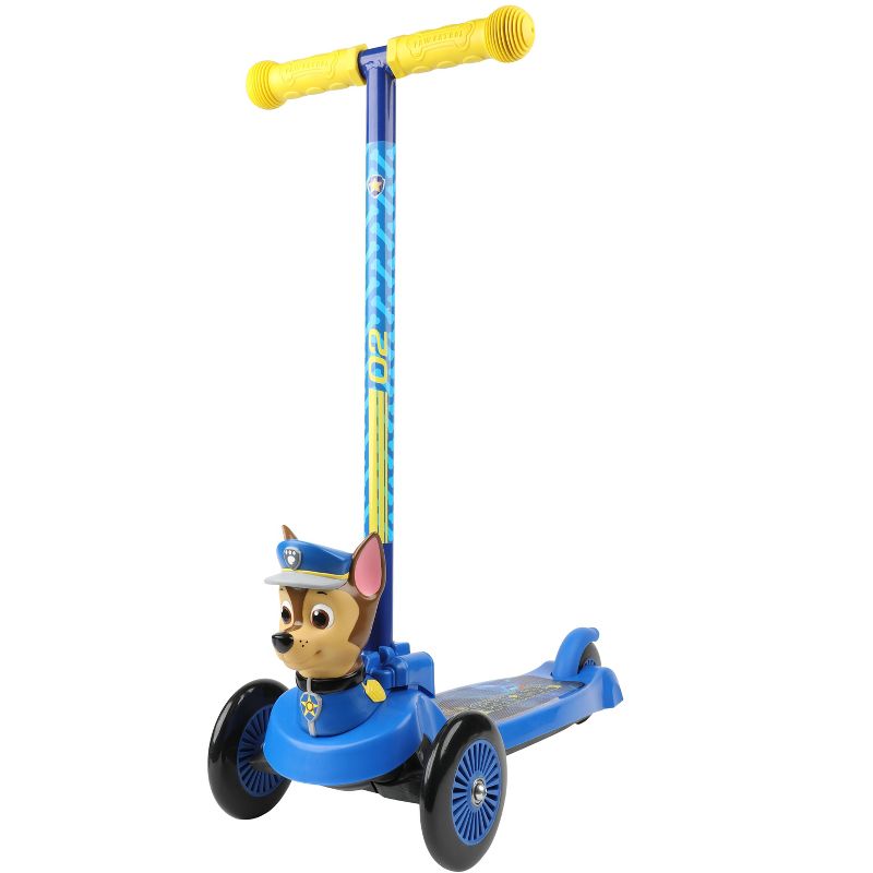 Paw Patrol Chase 3D Scooter with 3 Wheels, Tilt and Turn, 1 of 9