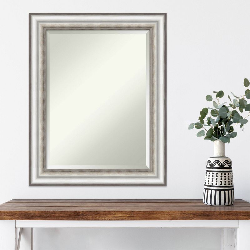 23&#34; x 29&#34; Salon Framed Wall Mirror Silver - Amanti Art, 6 of 10