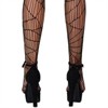 Clotth Womens Spooky Halloween Novelty Tights - Fishnet Goth Pantyhose, Spider Web High Waist Thigh Pantyhose, Halloween Costume - One Size Fits Most - 4 of 4