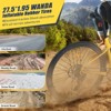 Aukfa Mountain Bike Suspension Fork 27.5 Inch Wheels 8 Speed Bicycle Dual Disc Brakes, All Terrain Mountain Bike Men Women Youth - 4 of 4