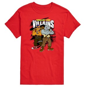 Men's - Teenage Mutant Ninja Turtles - Chillin Like Villains Short Sleeve Graphic T-Shirt - 1 of 4