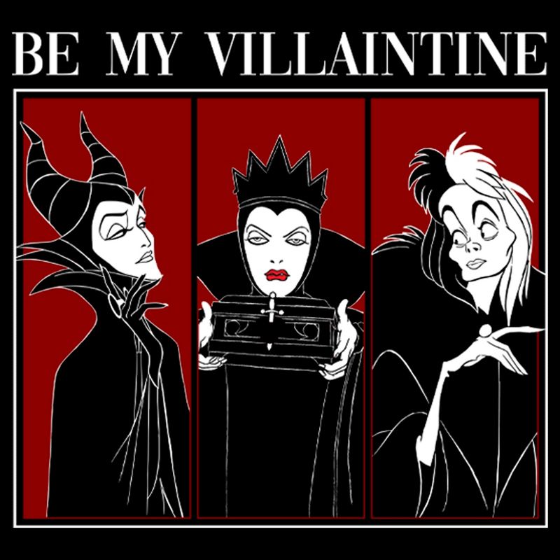 Men's Disney Villains Be My Villaintine T-Shirt, 2 of 6