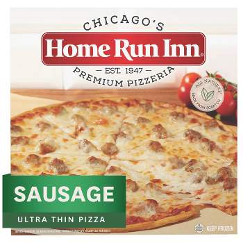 Home Run Inn Ultra Thin Crust Sausage Frozen Pizza - 19oz
