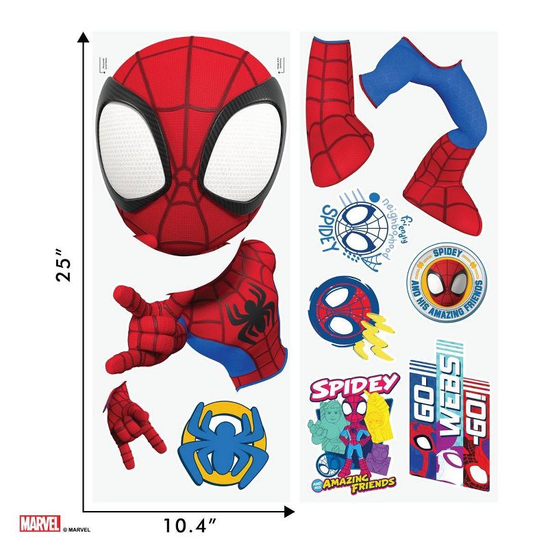 Spidey and His Amazing Friends Kids&#39; Wall Decal - Decalcomania, 2 of 8