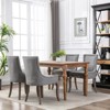 FONTOI 2 PCS Thickened Dining Chair with Nailhead Trim - 4 of 4